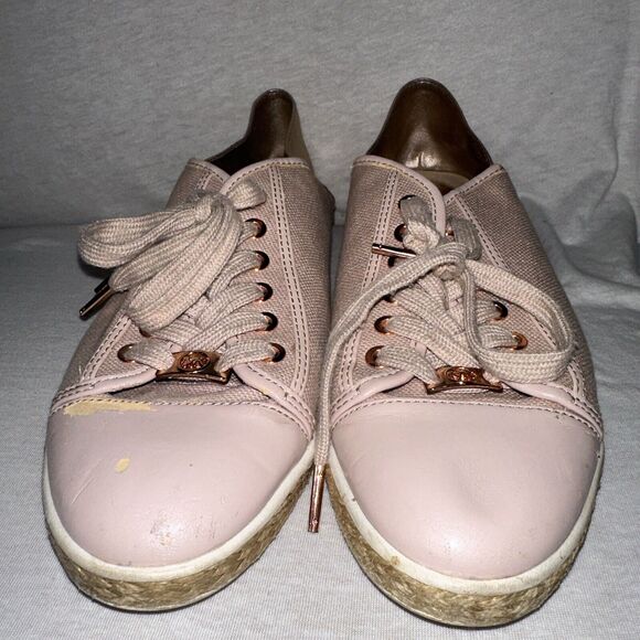 Michael Kors Woman's Kristy Slide Heel Cap Espadrille Sneakers Pink, Size 9.5 - Picture 2 of 8